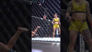 Jéssica Andrade knocks out Mackenzie Dern in Round 2 UFCIndia UFCVegas97 [upl. by Glyn]