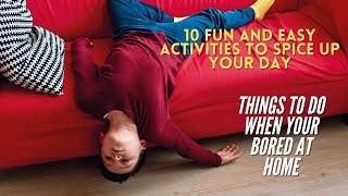 🥱 10 Things to do When You Bored at Home 🥵 Fun and Easy Activities to Spice Up Your Day [upl. by Lahey777]