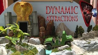 All Terrain Trackless Dark Ride amp Dynamic Flightcycle Concepts with Dynamic Attractions at IAAPA [upl. by Hogan143]