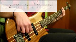 Red Hot Chili Peppers  Soul To Squeeze Bass Cover Play Along Tabs In Video [upl. by Toblat]