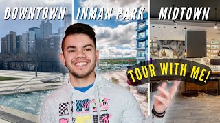 Tour Atlanta Apartments With Me Downtown Midtown amp Inman Park [upl. by Gnus]