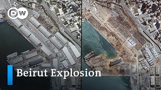 How devastating was the Beirut explosion  DW News [upl. by Zolner]