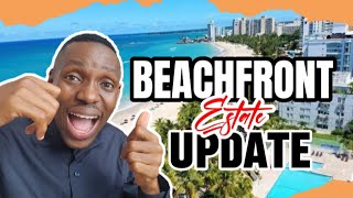 BEACHFRONT 1 ESTATE Development Update Eleko Lekki Lagos [upl. by Anir]