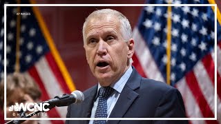 Thom Tillis updates federal response to Hurricane Helene in western NC [upl. by Ayikal]