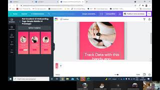 Como criar protótipo de um aplicativo no Canva [upl. by Tonneson]