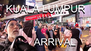 First Time in Kuala Lumpur Malaysia Airport Rail to City Centre [upl. by Melissa]