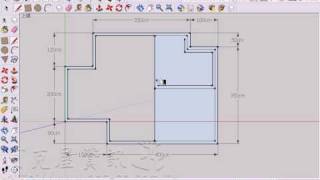 Google Sketchup不用CAD 也能畫平面圖正確是用Layout形成  Vray for Sketchup [upl. by Sonstrom]