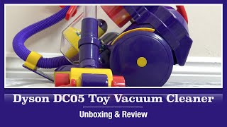 Dyson DC05 Toy Vacuum Cleaner By Casdon Unboxing amp Demonstration [upl. by Ossie]