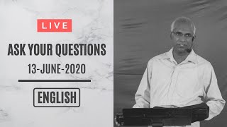 English QampA  Ask Pastor Finney  13June2020 [upl. by Ydniw]