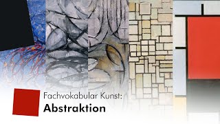 Fachvokabular Kunst Abstraktion [upl. by Einama]