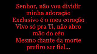 Fidelidade com letra [upl. by Sharia]