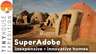 SuperAdobe Tiny Homes amp Emergency Housing LowCost Solution [upl. by Chadburn5]