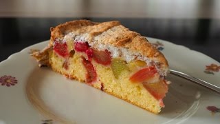 Rhabarber Kuchen blitzschnell erklärt [upl. by Senaj]