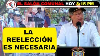 EL PUEBLO QUIERE REELECCIÓNEl Salón Comunal con El Chanero [upl. by Rodger]