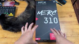 XFX Speedster MERC310 AMD Radeon RX 7900XT Unboxing First Impression Compared to 1080 Ti [upl. by Hillhouse102]