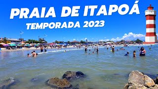 PRAIA DE ITAPOÁ TEMPORADA 2023 [upl. by Einnoj]