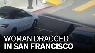 Woman Robbed Dragged on Walk Home From Church in San Francisco [upl. by Wadlinger]