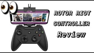 Rotor Riot Controller IOS WIRED  Best iPhone Gaming Controller [upl. by Aihsemek399]