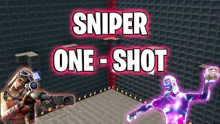 Sniper One Shot Creative Code by Dux  Fortnite Snipers Only Map 186601 [upl. by Akitahs]