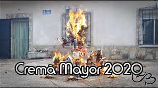 FALLAS 2020  Cremà Mayor [upl. by Moth]