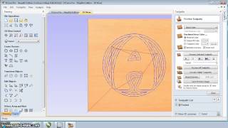 Creating Shopbot Toolpath File using VCarve [upl. by Lorien644]
