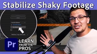 How to Stabilize Shaky Footage and Enhance Video Quality  Premiere Pro Tutorial w Kyler Holland [upl. by Neyu967]