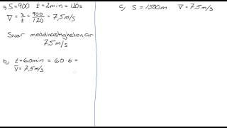 Ergo Fysik 1 kap 3 Uppgift 01 [upl. by Timmy]