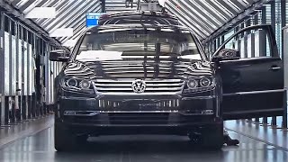 Volkswagen Phaeton Production [upl. by Drageruaeb]