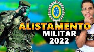 Como fazer alistamento militar 2022 online do zero  TecElmo [upl. by Anaihr]