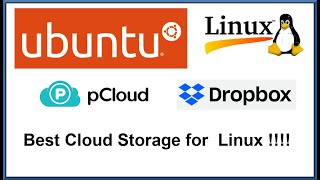 Best Cloud Storage for Ubuntu Linux  pCloud vs Dropbox [upl. by Ynohtona]