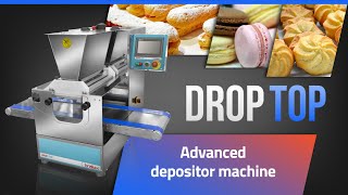 DEPOSITOR MACHINE  CONFECTIONERY MACHINE  DROP TOP 400450 BRALYX [upl. by Anytsirhc380]