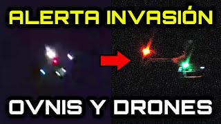 ALERTA por INVASIÓN de OVNIS y DRONES en Estados Unidos [upl. by Iral]