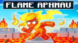 Becoming FLAME APHMAU in Minecraft [upl. by Sikleb]