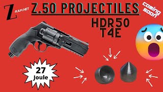 👺26 joules Z50 projectiles Chroni Test and install tuning kit Perfect Bullet for T4E HDR50 HDR 🧨 [upl. by Itsuj554]