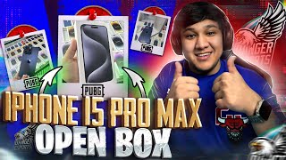 15 PRO MAX UNBOXING TEST QILAMIZ PUBGDA [upl. by Philis]