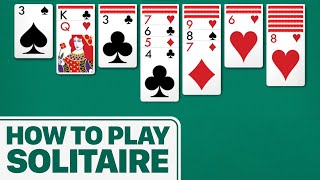 Spider Solitaire  HOW TO PLAY  Beginners Playing Solitaire Online and Card Games Solitaire Lessons [upl. by Leizo]