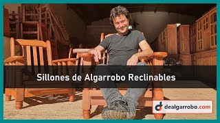 ⭐ Sillones de Algarrobo Reclinables  dealgarrobocom [upl. by Toback]