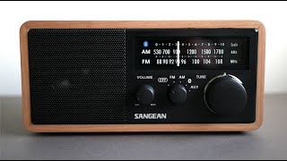 Sangean WR11BT Radio  UNBOXING amp REVIEW [upl. by Eemyaj]