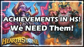 ACHIEVEMENTS IN HS We NEED Them  Boomsday  Hearthstone [upl. by Oletta]