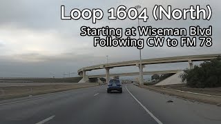 Loop SH 1604 San Antonio [upl. by Nylekcaj]