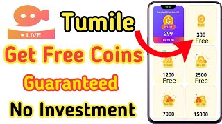 Tumile App Par Coins Kaise Badhaye  Tumile App Free Coins  Tumile App Free Coins Hack FahadTech05 [upl. by Kumler]