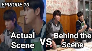 True Beauty Ep 10 Behind the Scene vs Actual Scene [upl. by Guimond211]