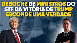 Ministros do STF fazem piada e debocham da vitória de Trump mas isso esconde um segredo [upl. by Eilitan]