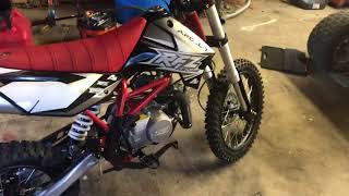 Apollo 125cc pit bike review [upl. by Haimirej]