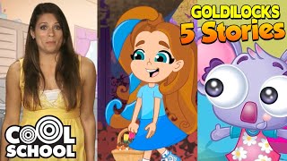 5 Different Stories of Goldilocks 📚 Ms Booksy StoryTime Compilation for Kids [upl. by Kayla504]