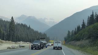 EN ROUTE  COL ROGERS  PARC NATIONAL DES GLACIERS  COLOMBIEBRITANNIQUE  CANADA [upl. by Maher82]