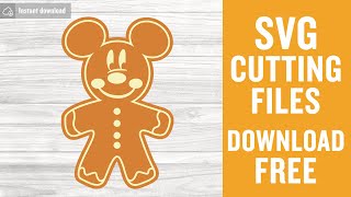 Disney Christmas Svg Free Cut File for Cricut [upl. by Jeffry]