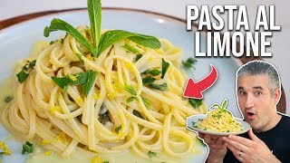 How to Make PASTA al LIMONE Like an Italian Lemon Pasta Recipe [upl. by Disraeli]