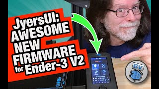 JyersUI AWESOME FIRMWARE for Ender3 V2 Easy Install New Features [upl. by Assek]