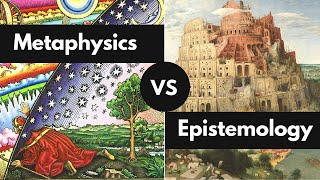 Metaphysics vs Epistemology Easily Explained  What is Metaphysics amp What is Epistemology [upl. by Marina678]